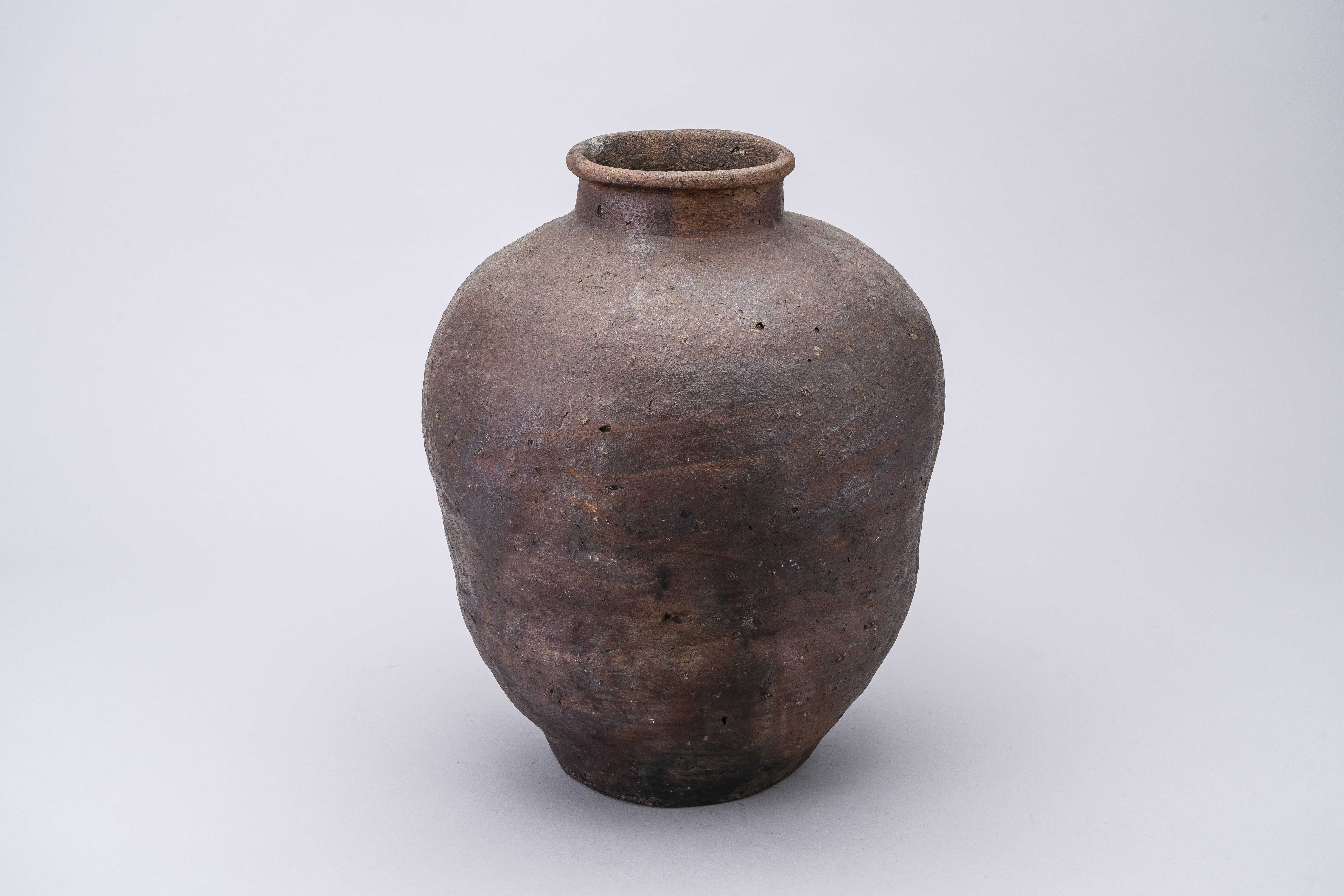 Wood-Fired Flower Vase C – Shigaraki ware KAMA