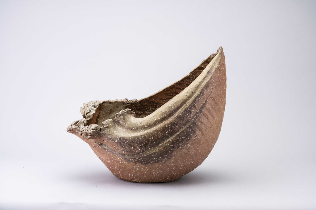 Mihō Mitoma Wood-Fired Flower Vase