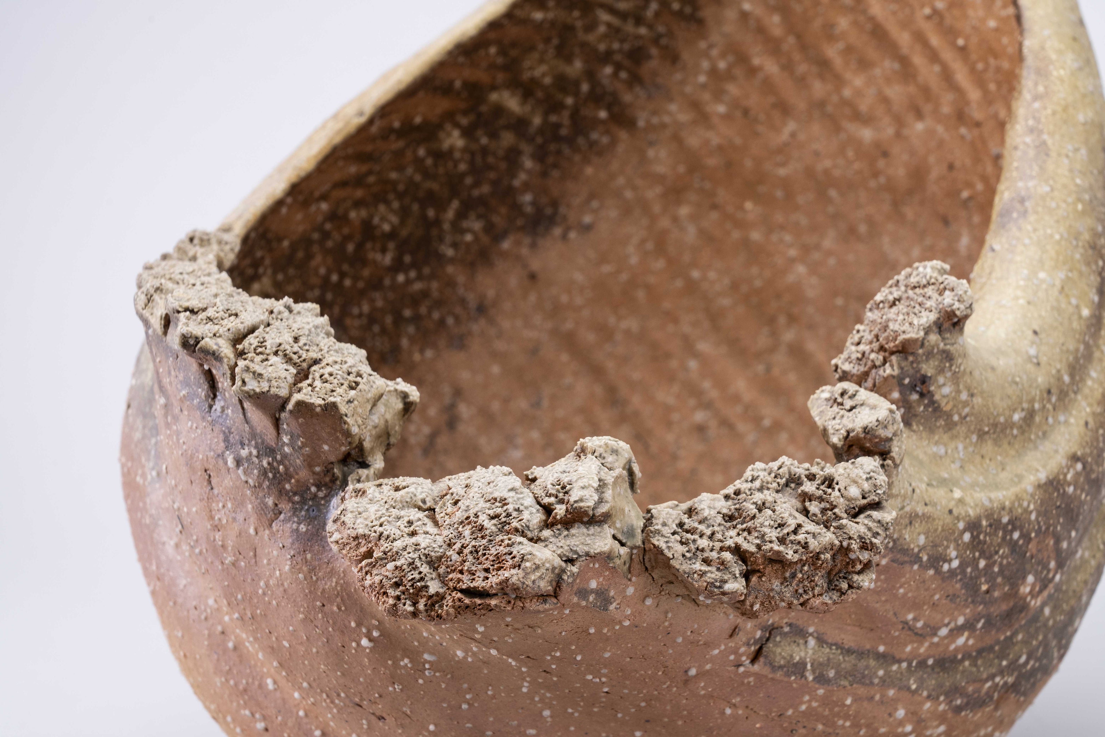 Mihō Mitoma Wood-Fired Flower Vase