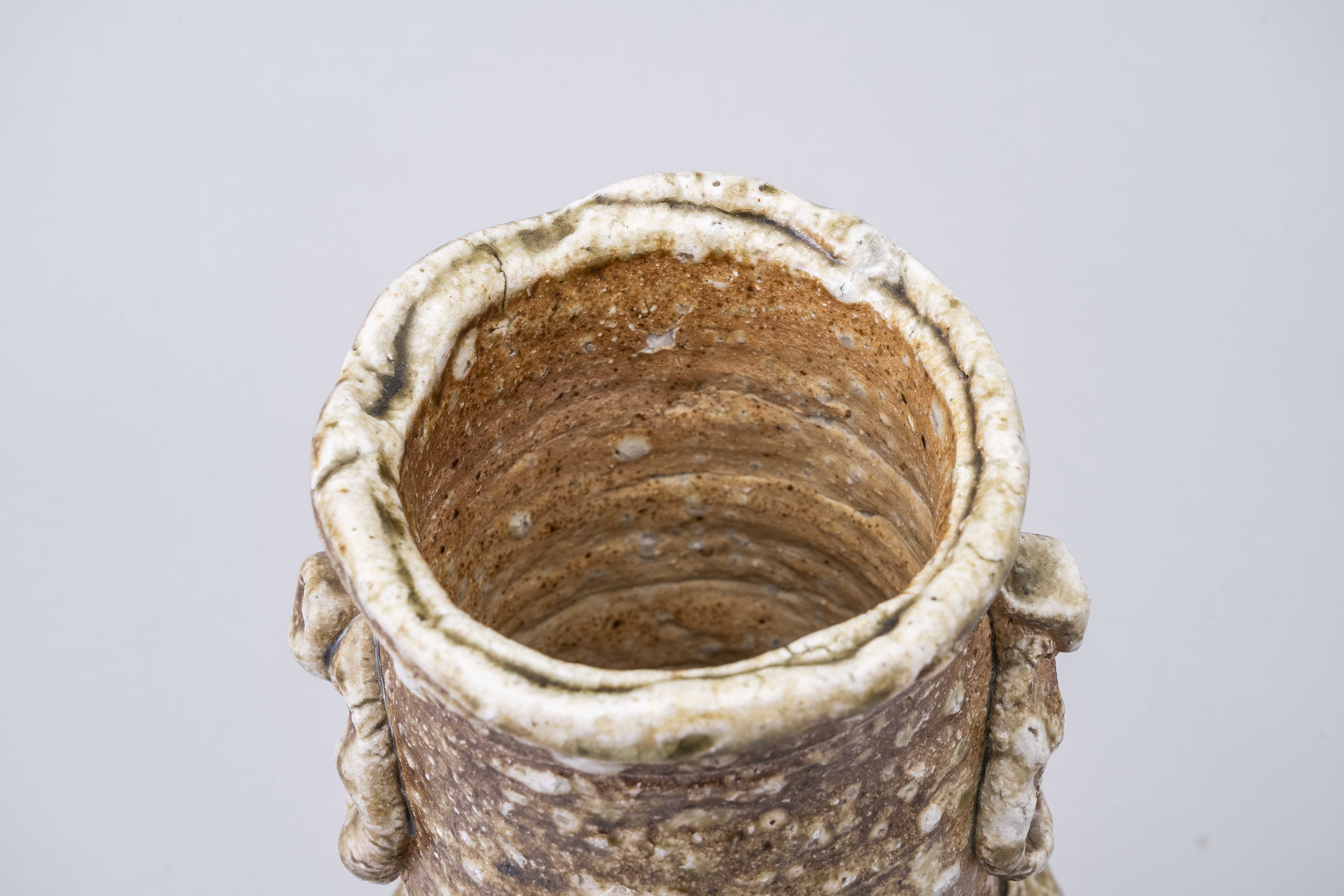 Chūroku Flower Vase – Shigaraki ware KAMA