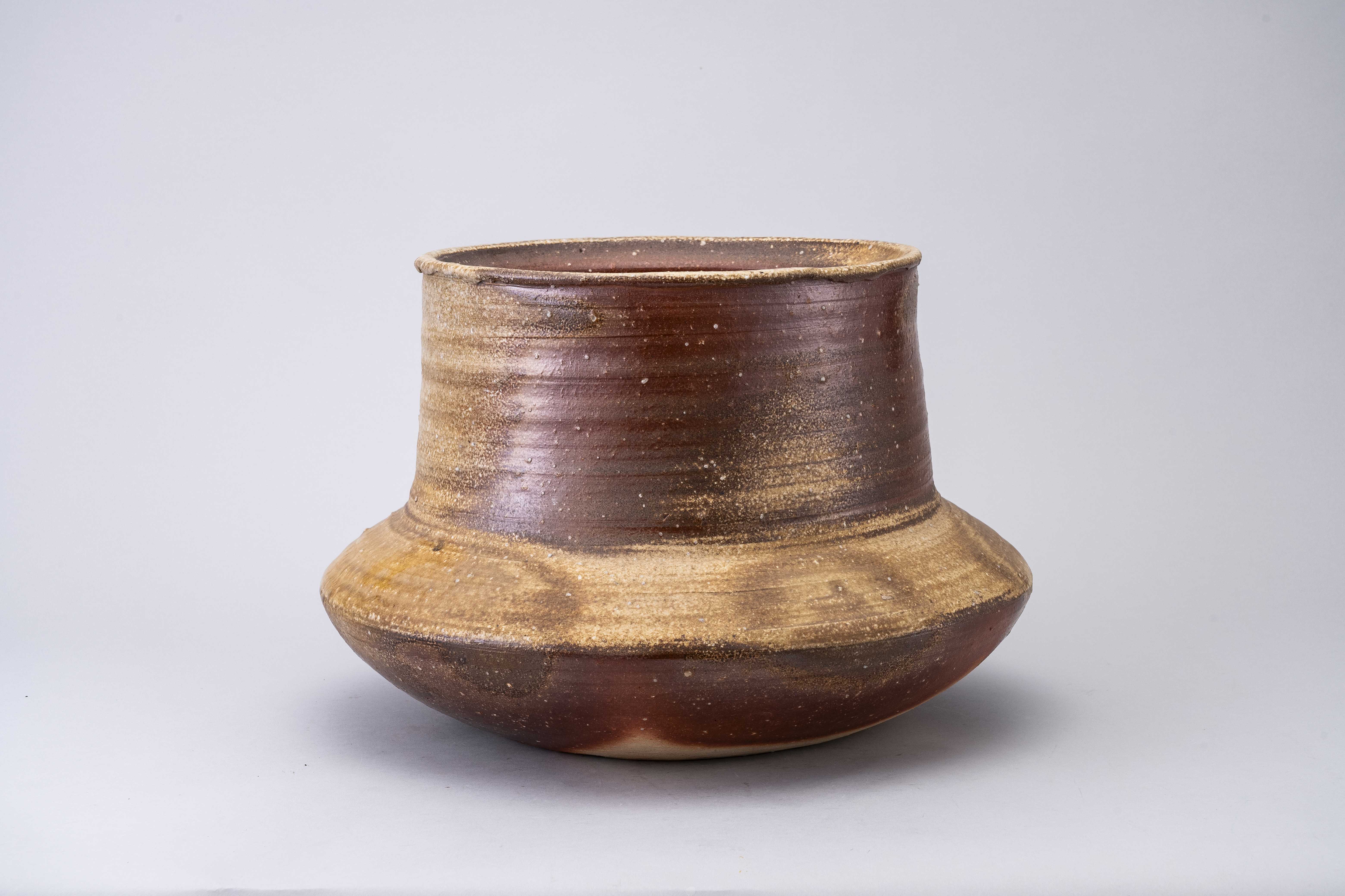 Wood-Fired Jar by Shimada – Shigaraki ware KAMA