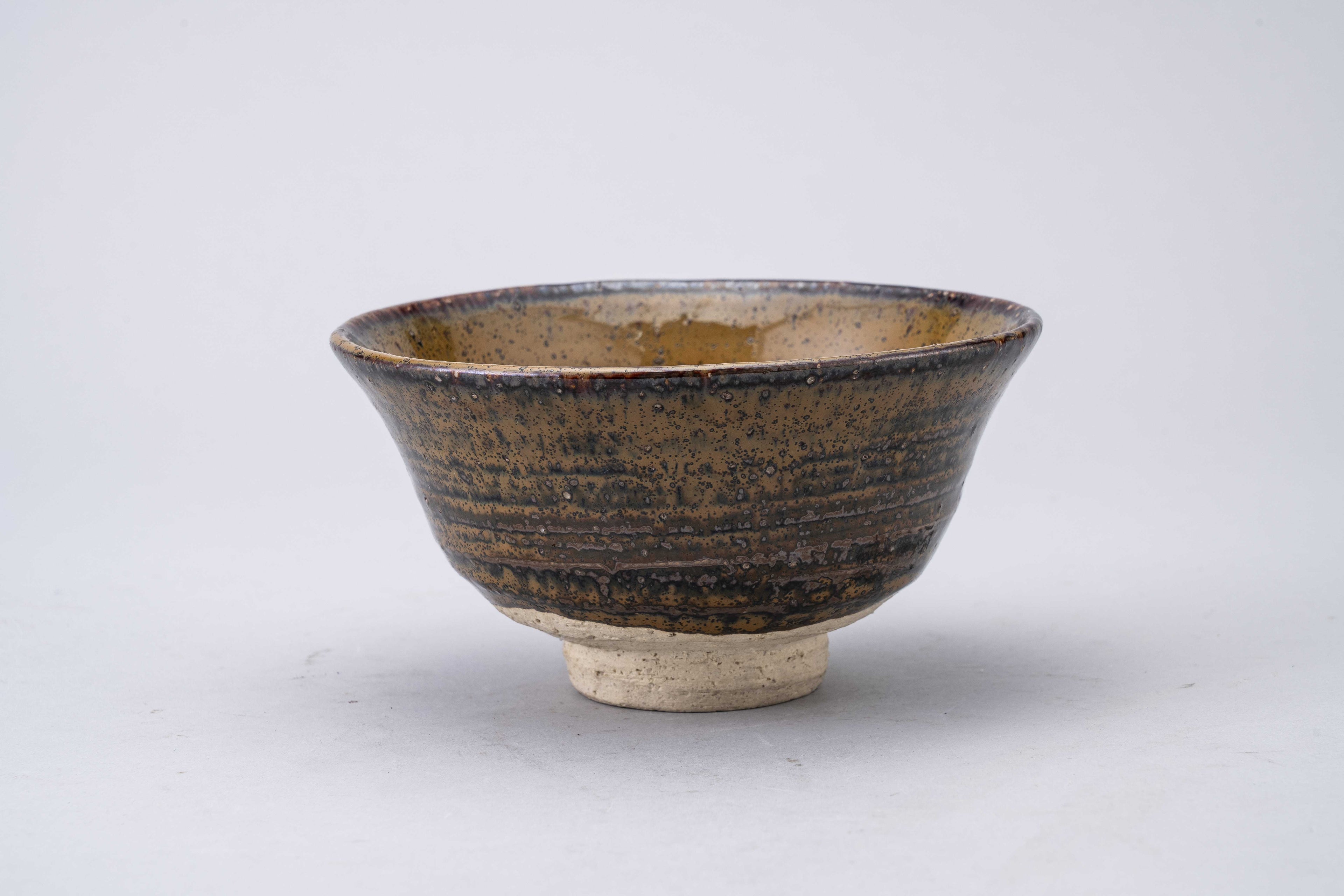 Kumoi Wood-Fired Matcha Bowl (Curved Type)