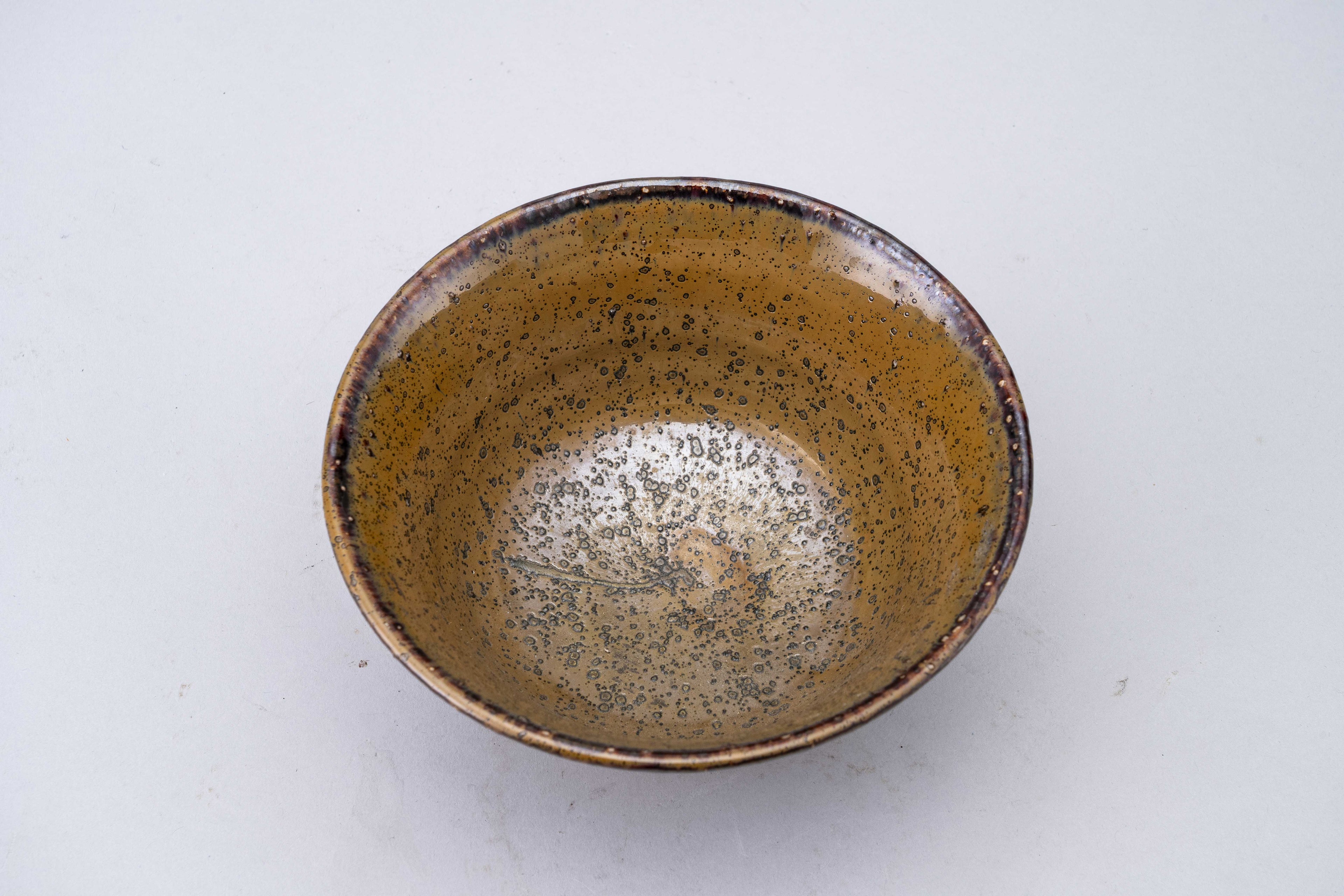 Kumoi Wood-Fired Matcha Bowl (Curved Type)