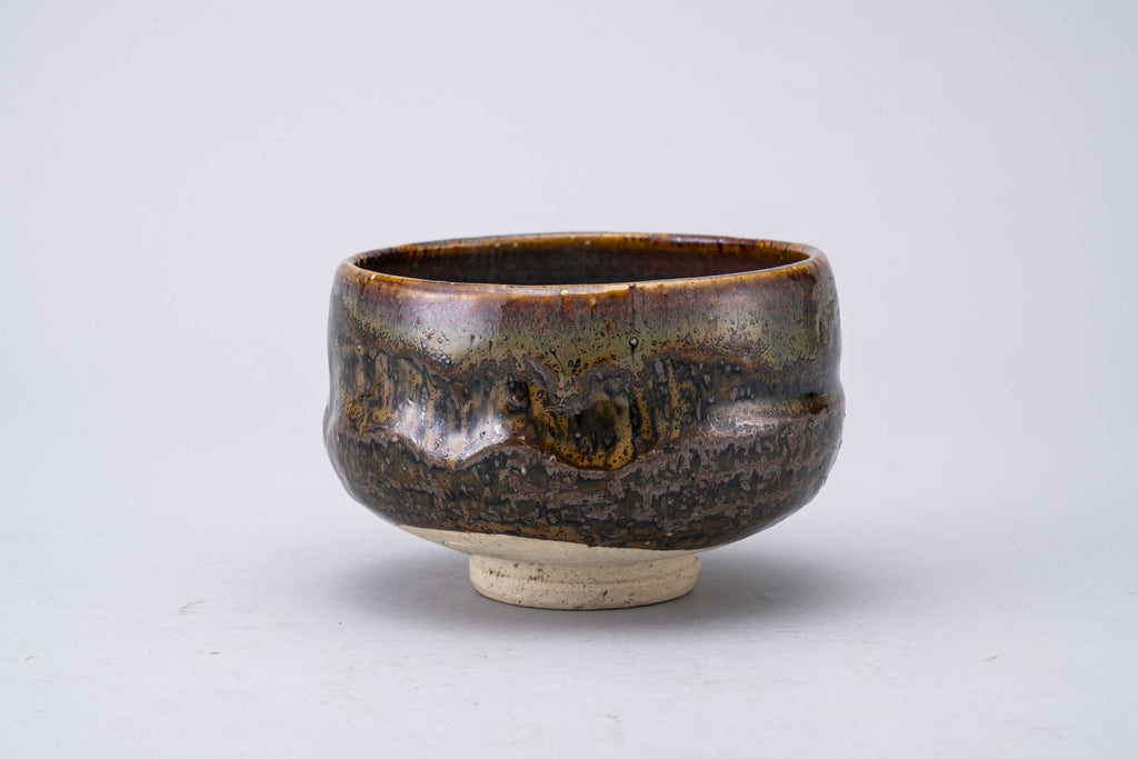 Kumoi Wood-Fired Matcha Bowl (Round Type)