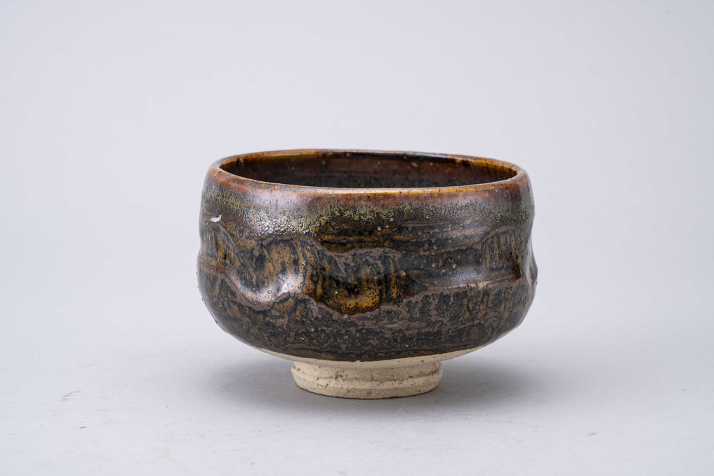 Kumoi Wood-Fired Matcha Bowl (Round Type)