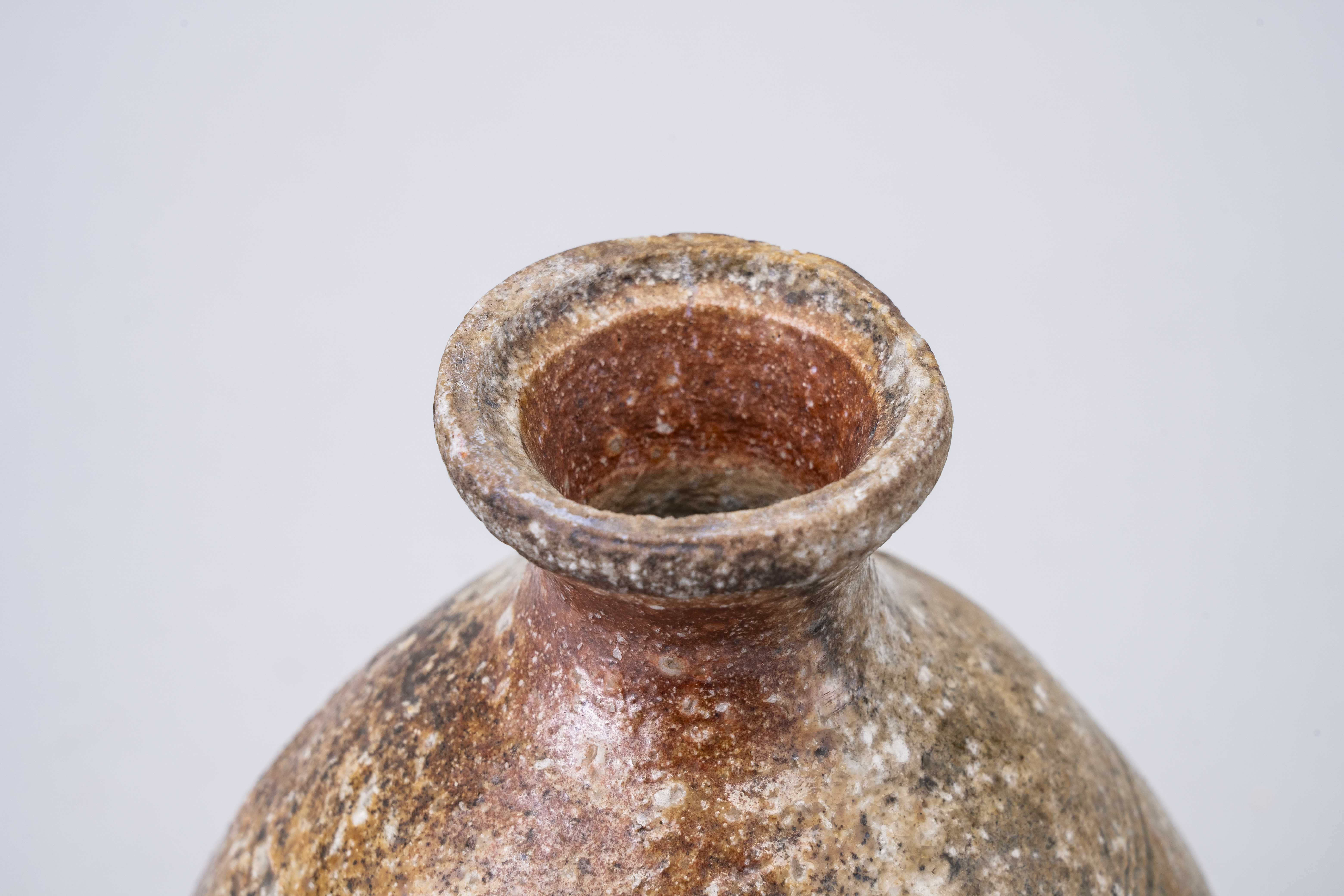 Shunsai Takahashi Tokkuri (Sake Bottle) – Shigaraki ware KAMA