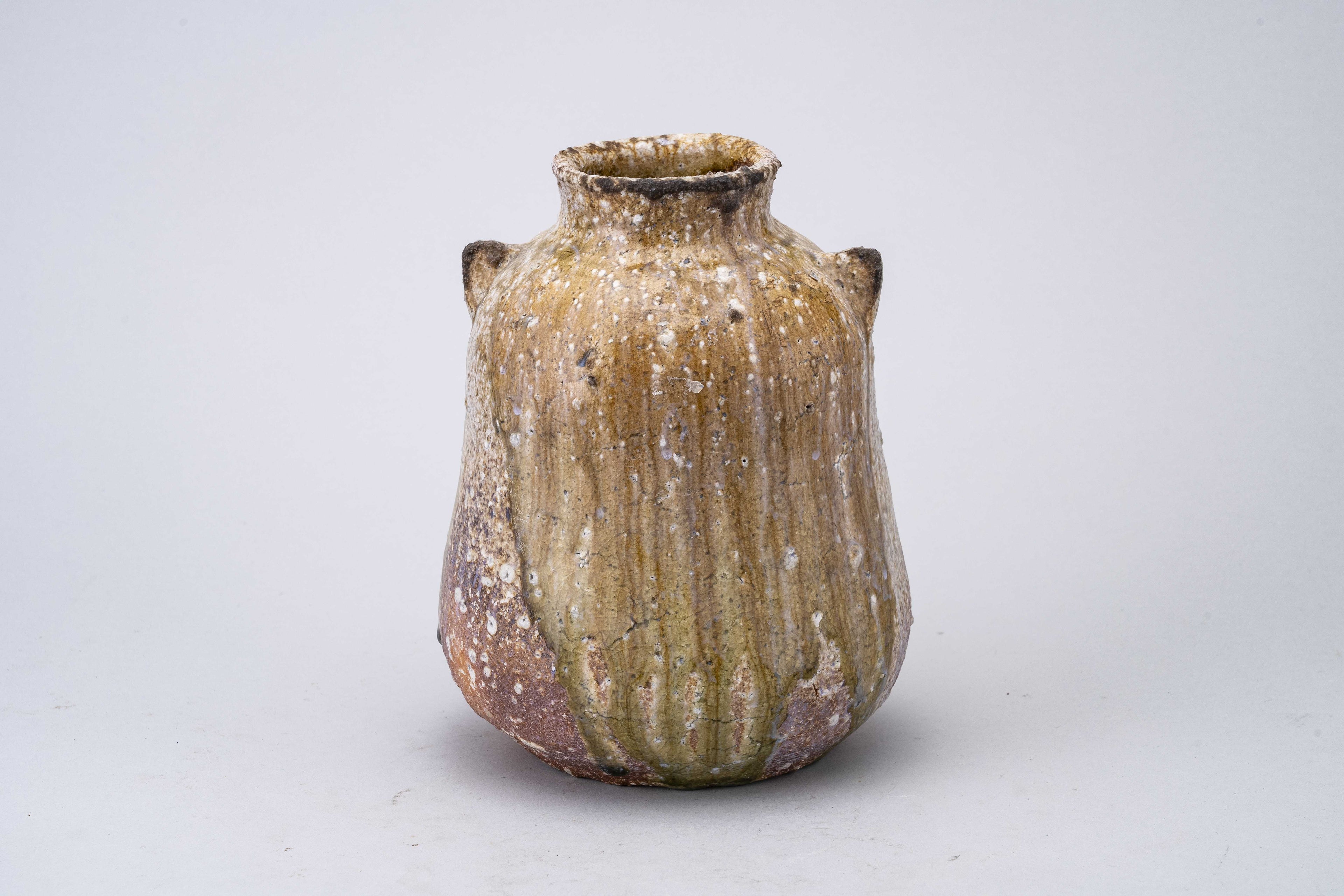 Wood-Fired Flower Vase A