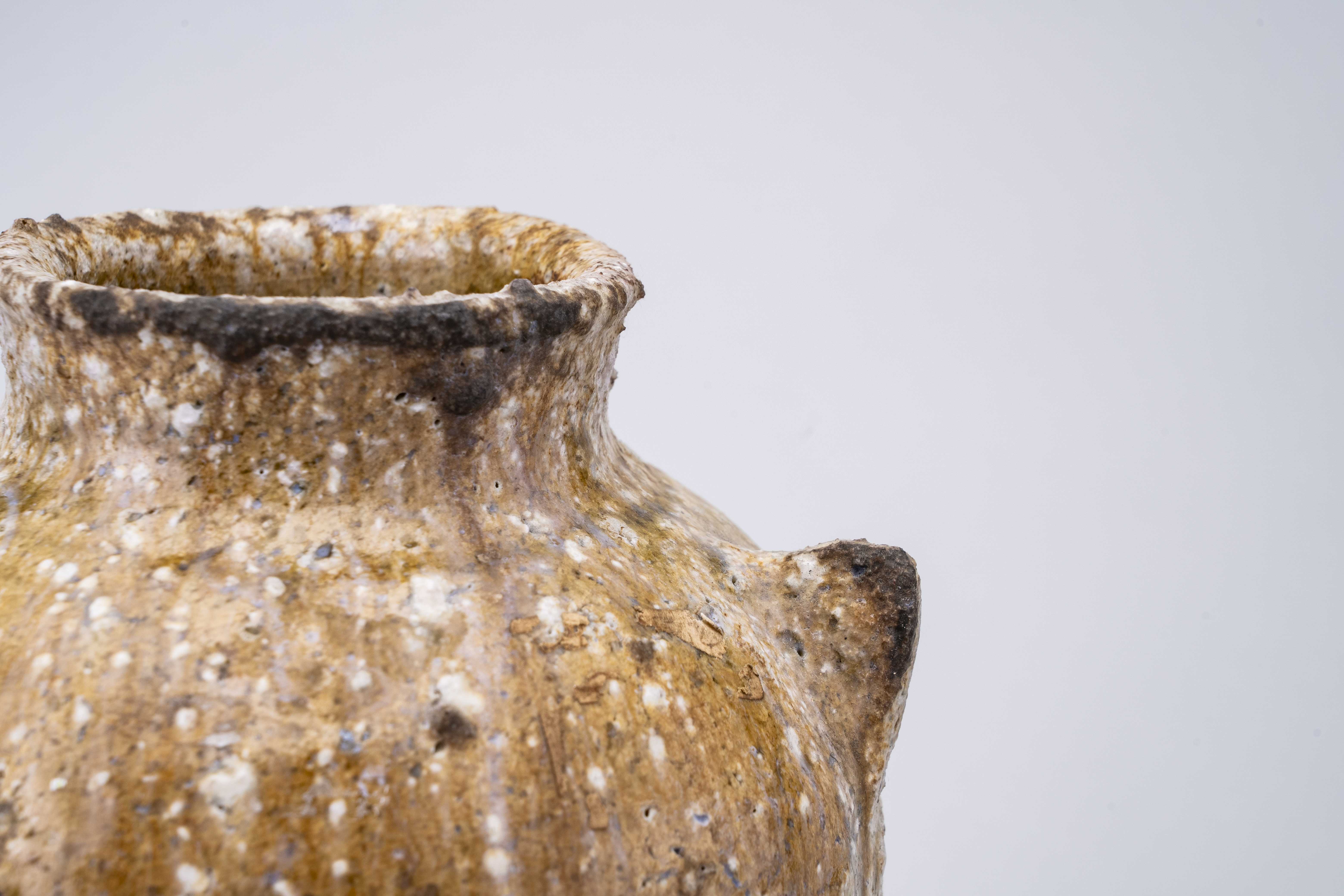 Wood-Fired Flower Vase A – Shigaraki ware KAMA