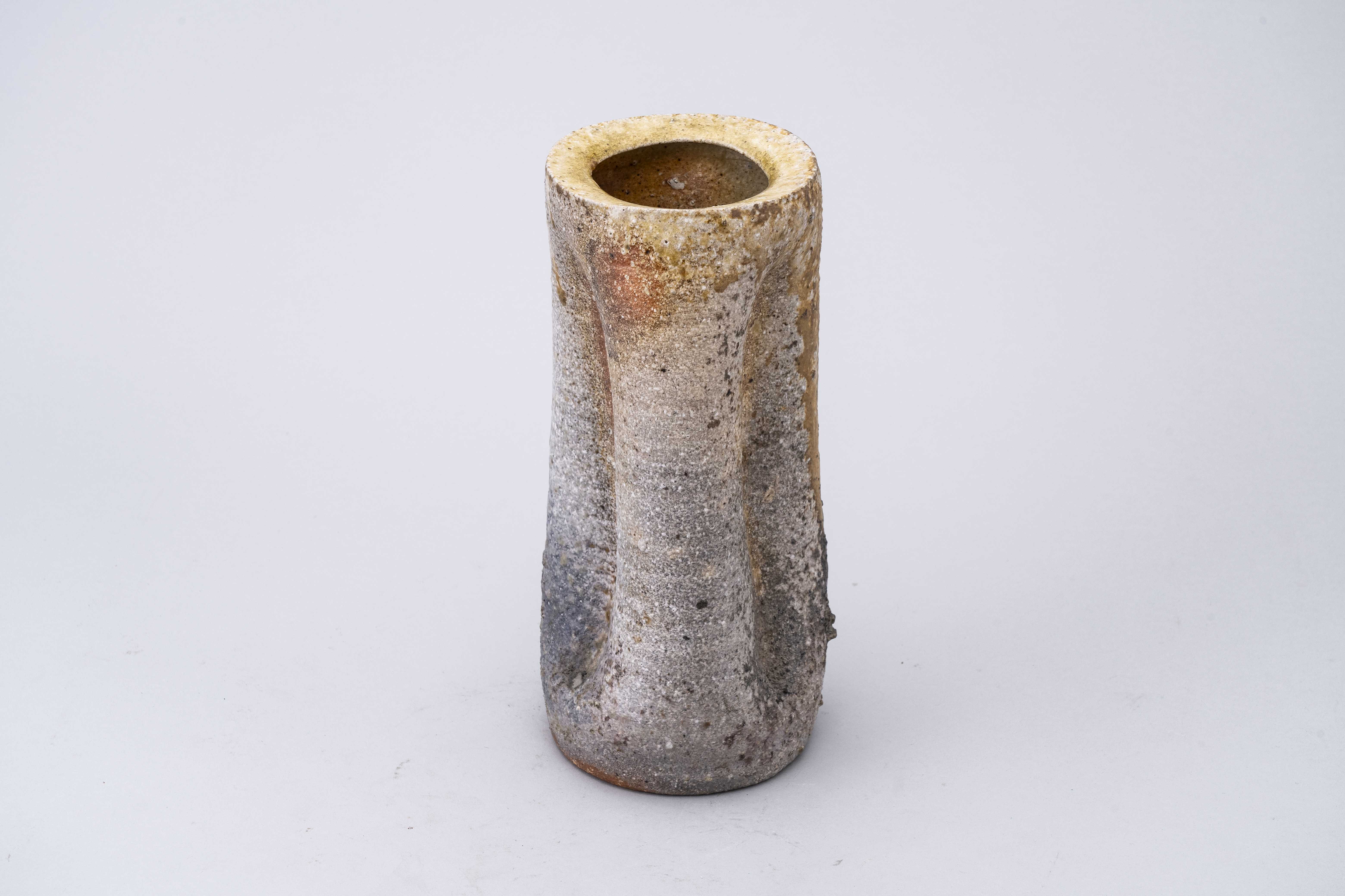 Wood-Fired Flower Vase B – Shigaraki ware KAMA