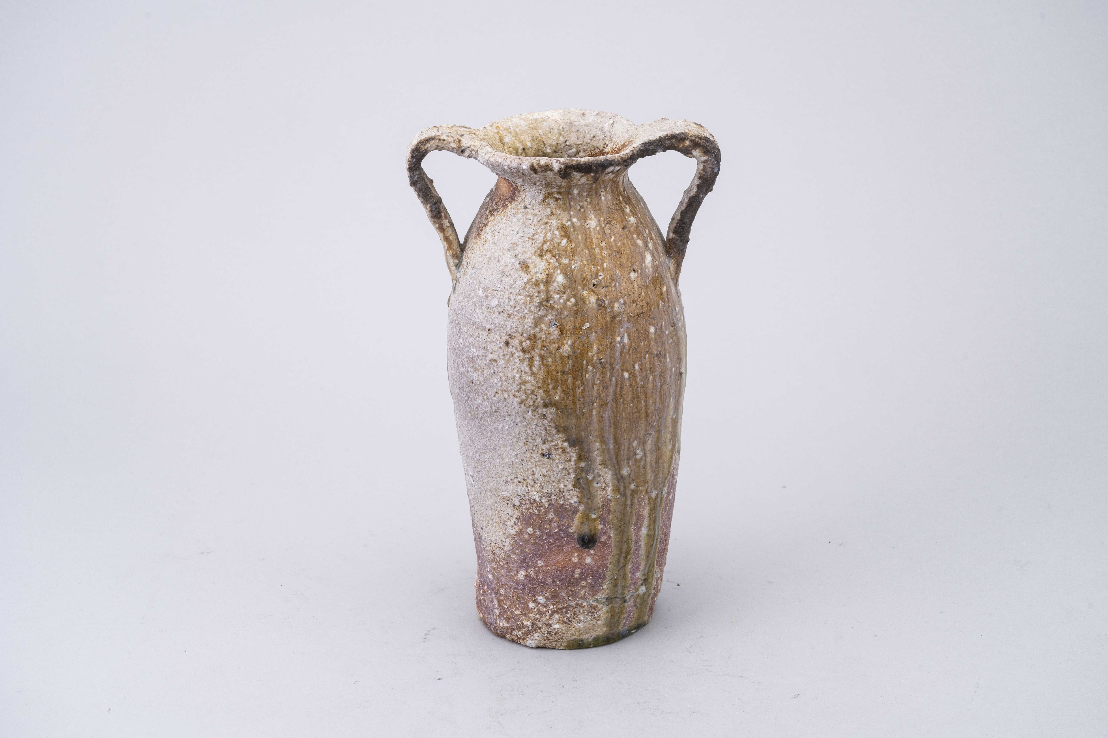 Wood-Fired Flower Vase D