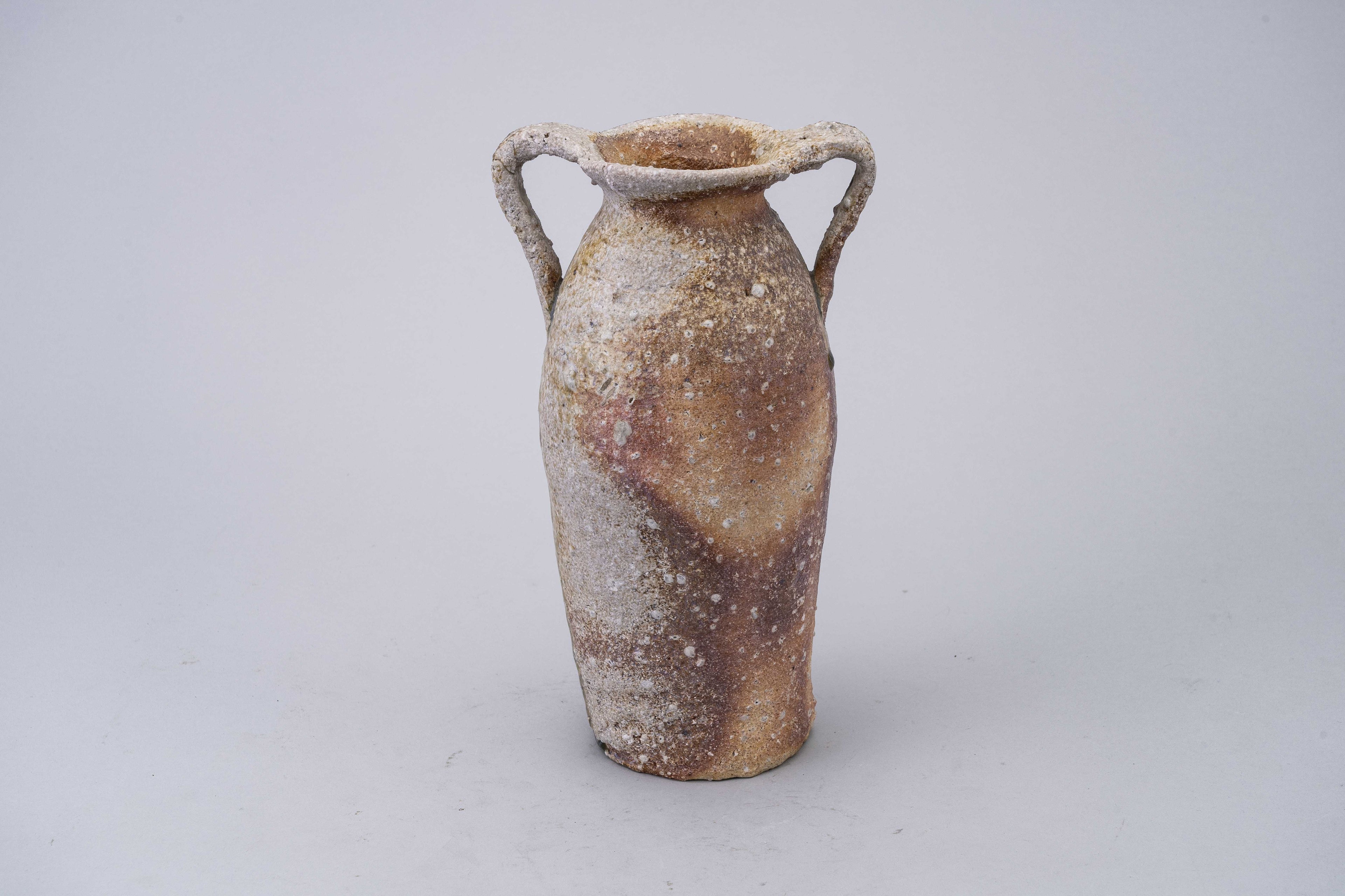 Wood-Fired Flower Vase D