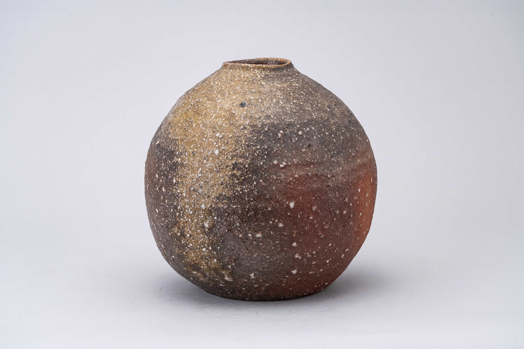 Soaki Kanzaki Hi-Iro (Flame-Colored) Jar