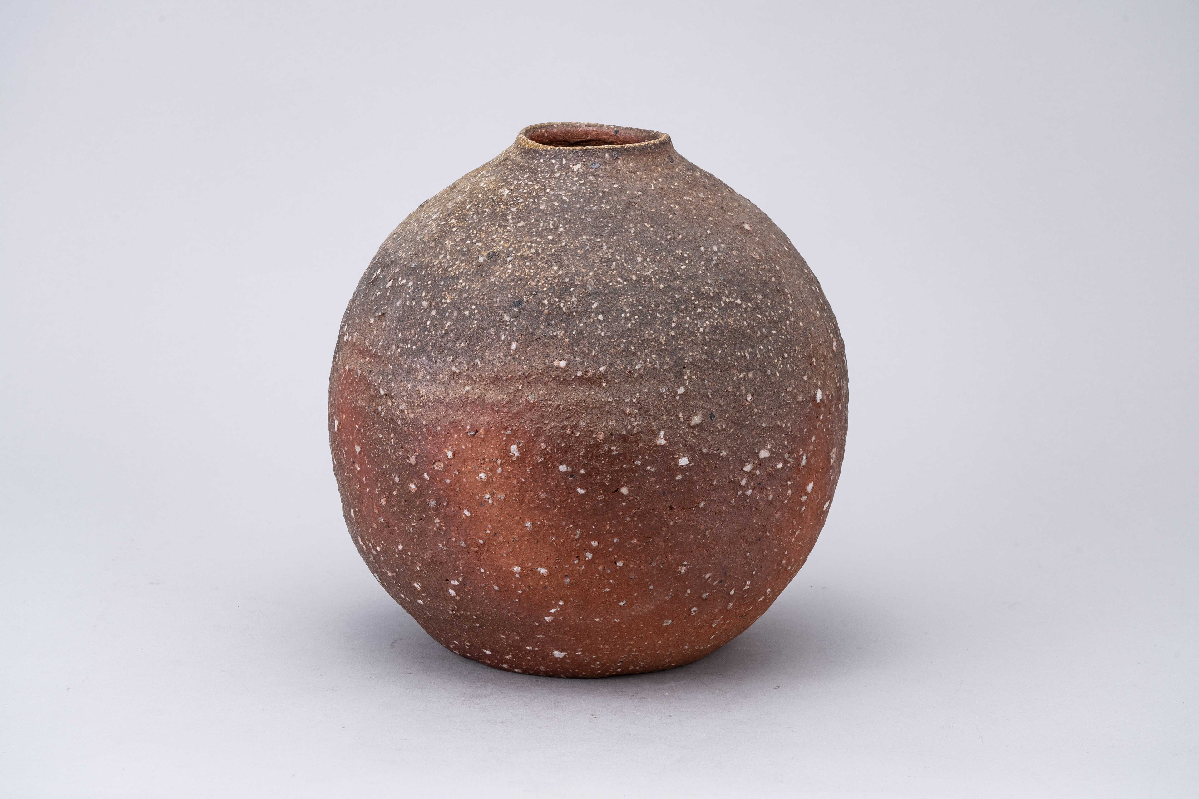 Soaki Kanzaki Hi-Iro (Flame-Colored) Jar
