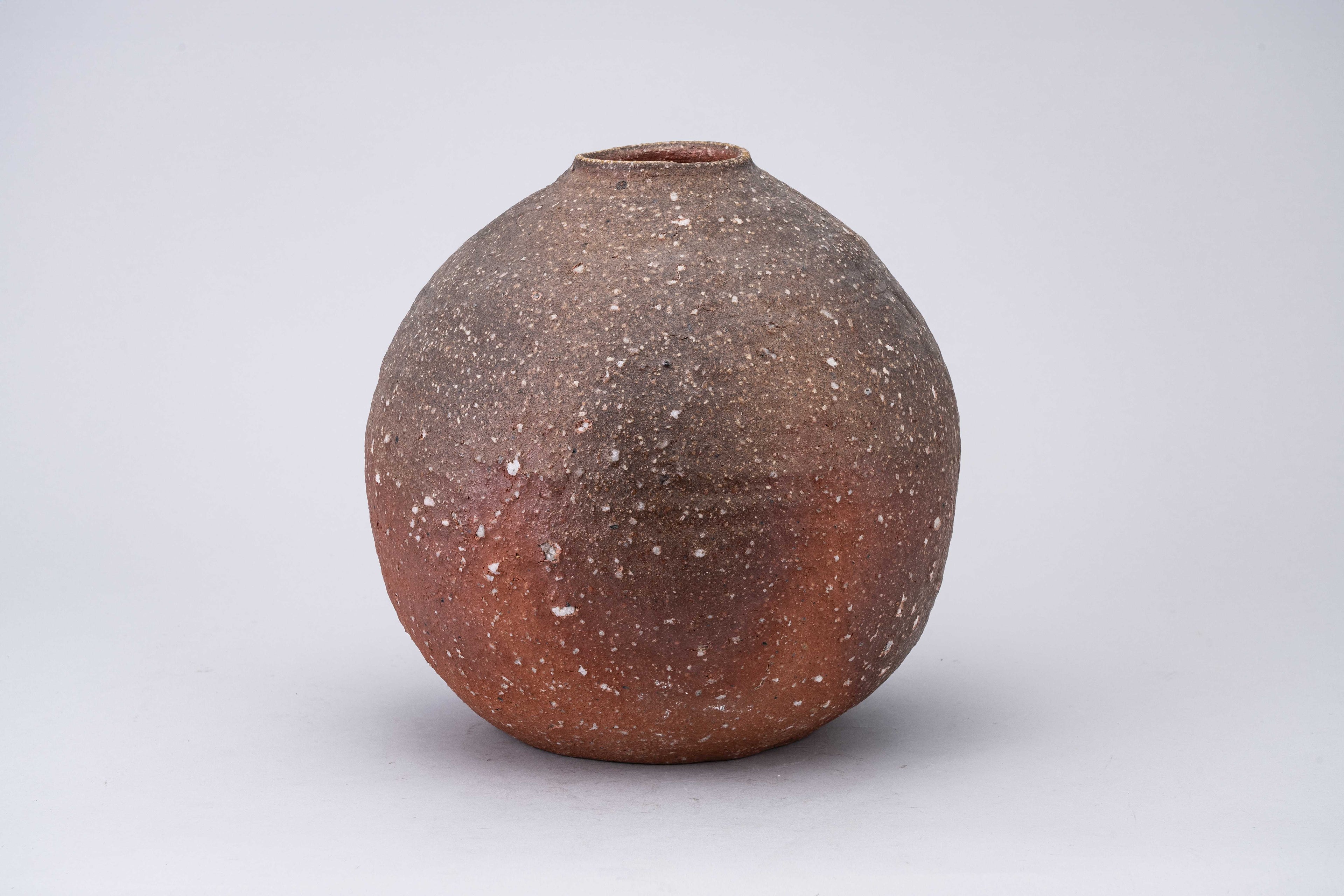 Soaki Kanzaki Hi-Iro (Flame-Colored) Jar