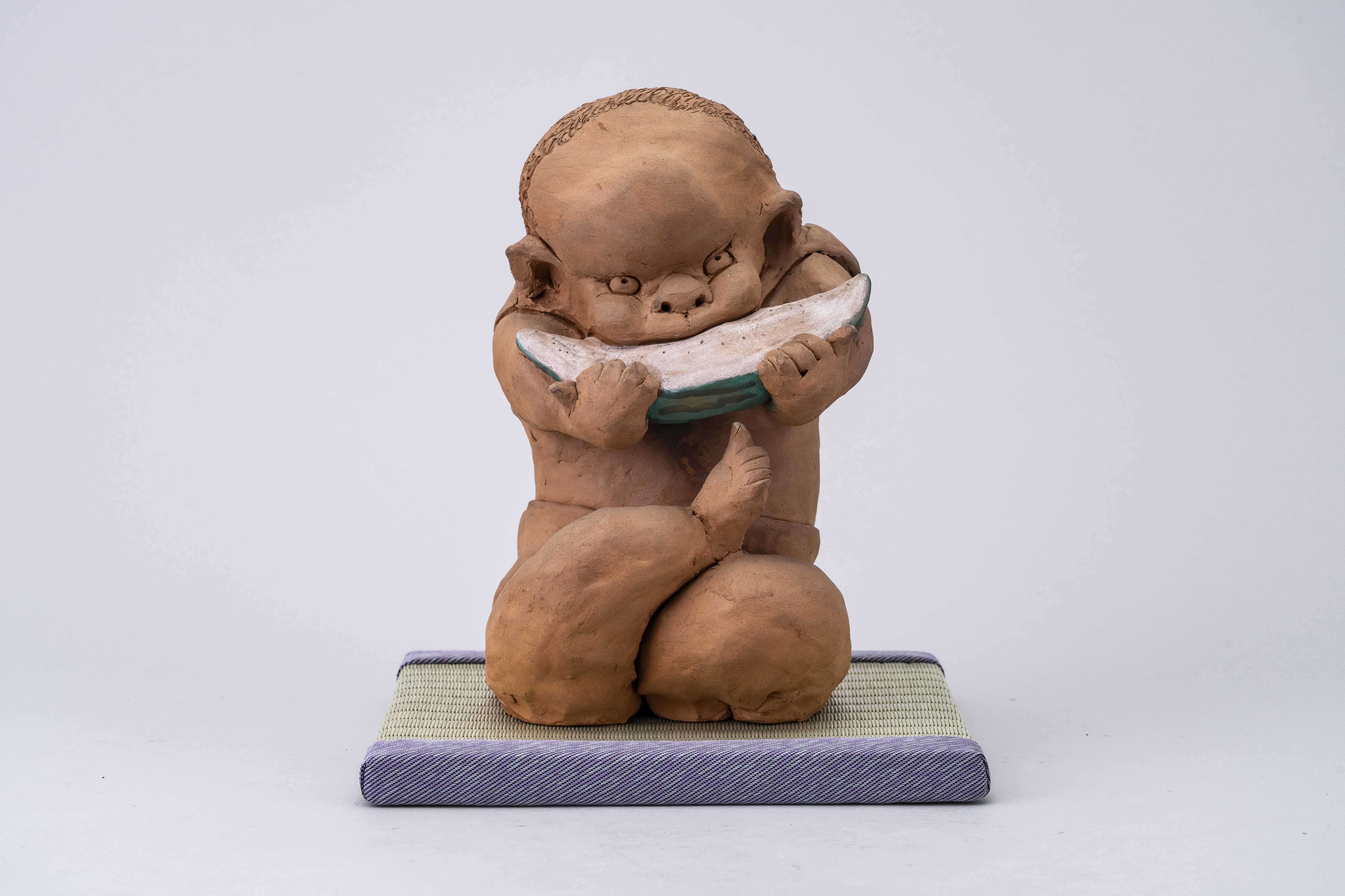 Kozan Takahashi Jar – Shigaraki ware KAMA