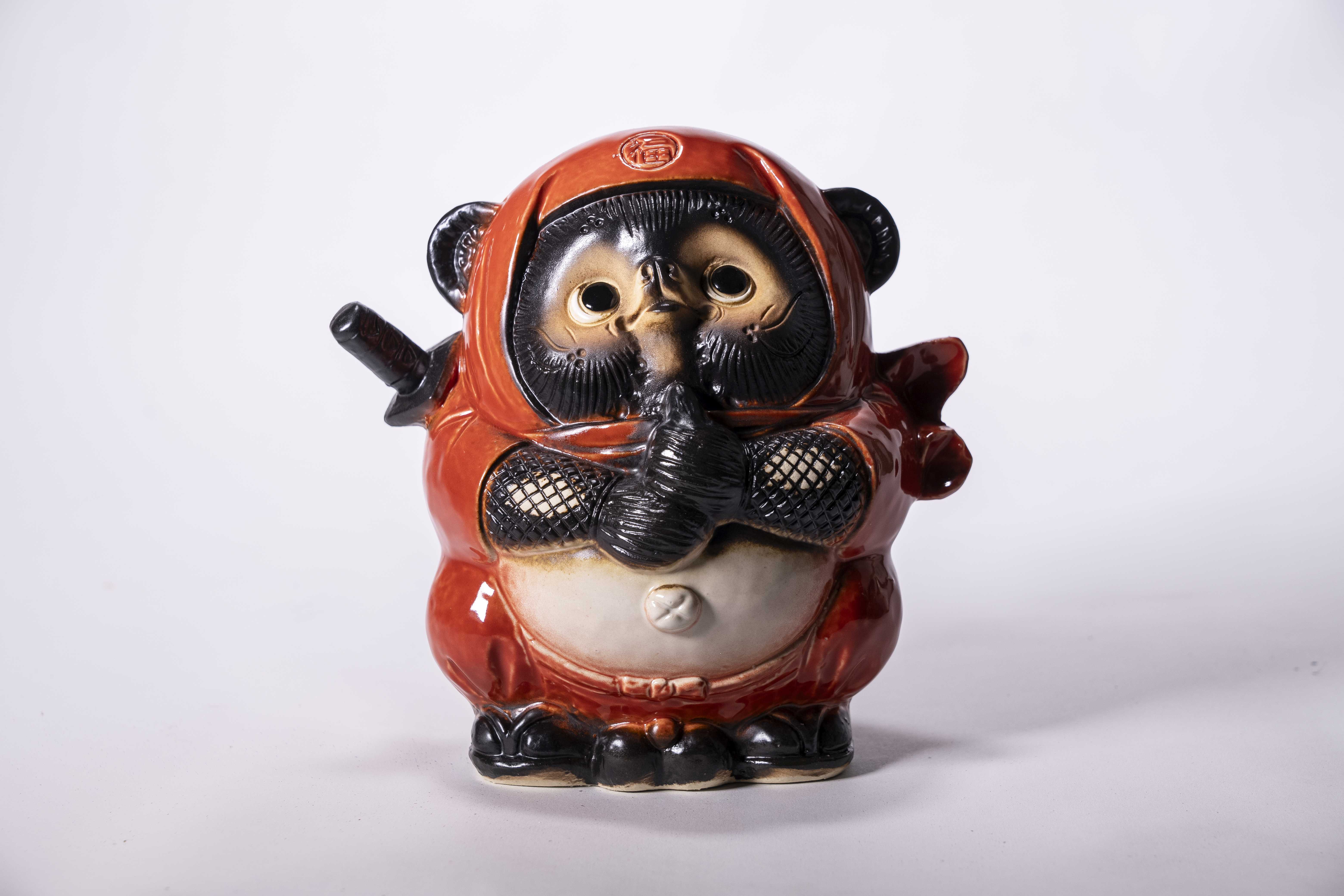 Ninja Tanuki “Doron” – Shigaraki ware KAMA
